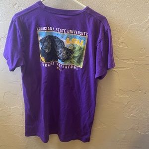 Drake graphic Lsu Cotton T-shirt